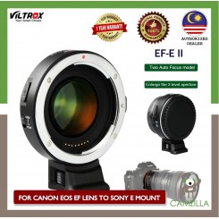 Viltrox EF-E II 0.71x Lens Mount Adapter for Canon EF-Mount Lens to Select Sony E-Mount Cameras